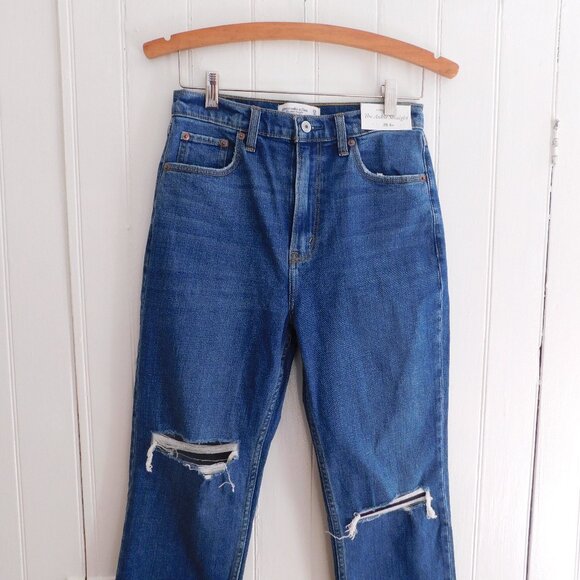 *Price Firm* 🦌 Abercrombie & Fitch Ankle Straight Size 28 - Picture 3 of 13